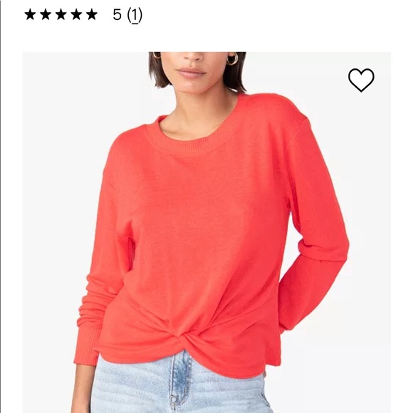 Sanctuary Knotted-front sweater Size M - Picture 1 of 4